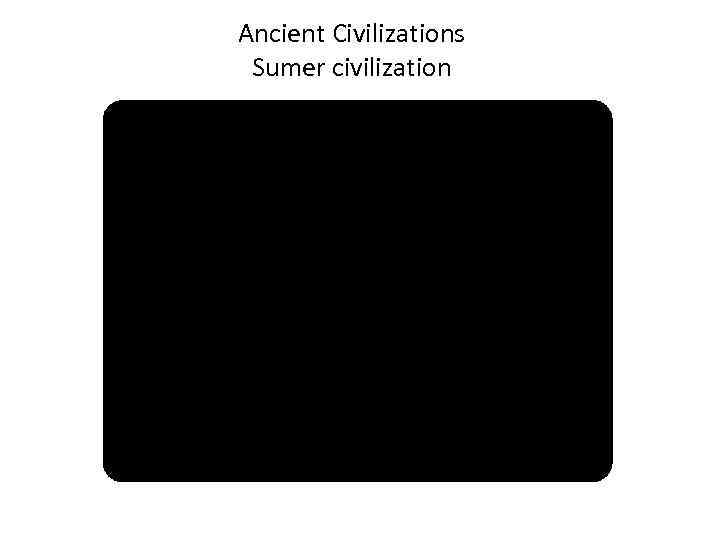 Ancient Civilizations Sumer civilization 