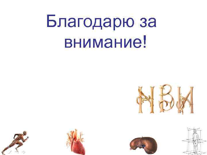 Благодарю за внимание! 