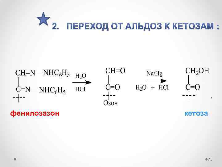 фенилозазон кетоза 75 