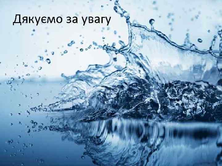Дякуємо за увагу 