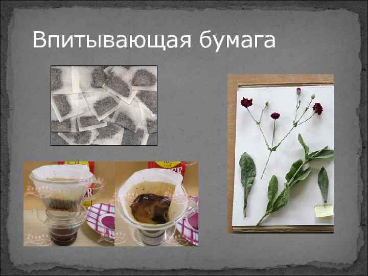 Впитывающая бумага 
