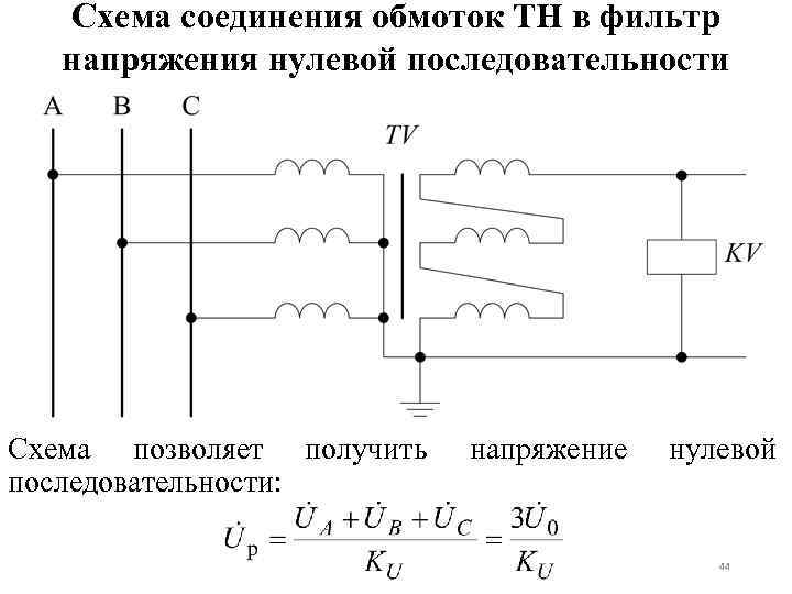 Проверка схем соединения