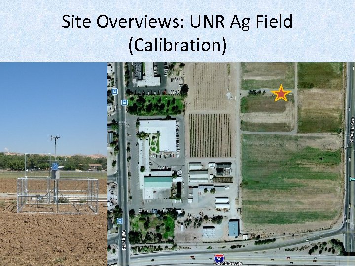 Site Overviews: UNR Ag Field (Calibration) 