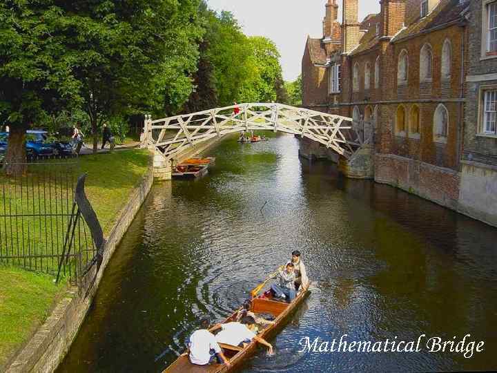 Mathematical Bridge 