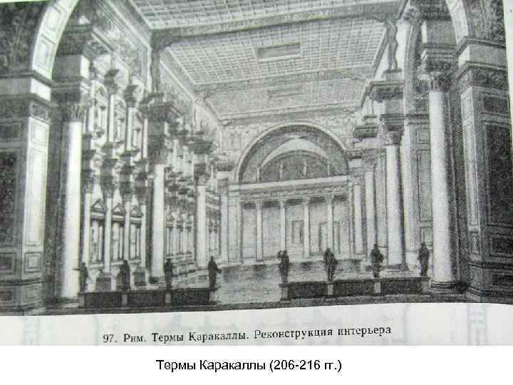 Термы Каракаллы (206 -216 гг. ) 