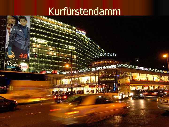 Kurfürstendamm 