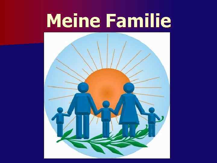 Meine Familie 