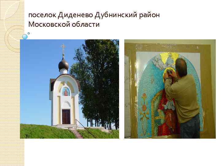 поселок Диденево Дубнинский район Московской области 