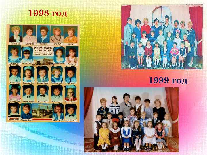1998 год 1999 год 