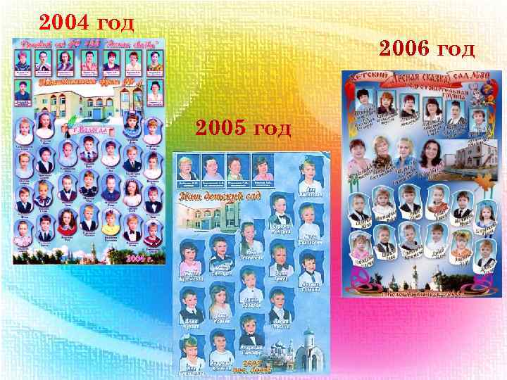 2004 год 2006 год 2005 год 