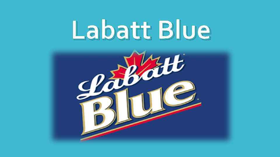 Labatt Blue 