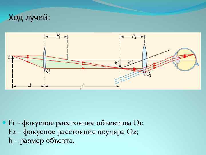 Изображение окуляра. Ход лучей оптика. Фокусное расстояние окуляра. Ход лучей в геометрической оптике. Ход лучей в зум объективе.