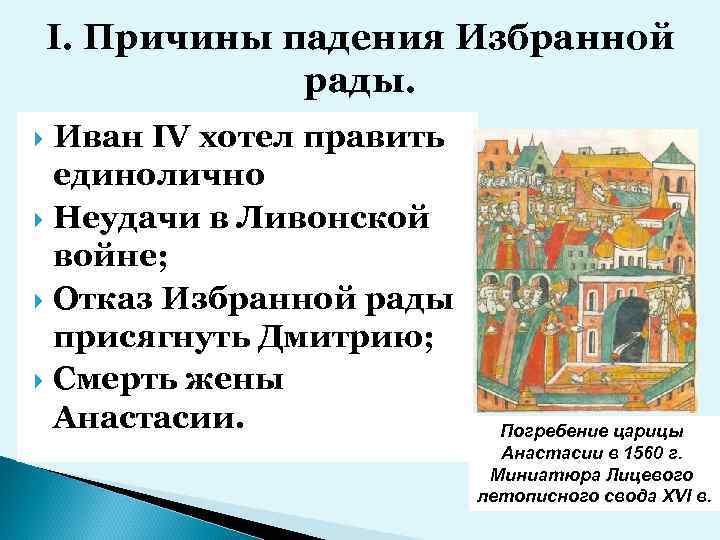 Причины упадка. Причины падения избранной рады 1560. Причины падения избранной рады при Иване 4. Причины падения избранной рады при Иване. Три причины падения избранной рады 1560.