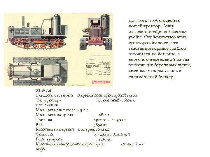 Для того чтобы освоить новый трактор, Анну отправили еще на 2 месяца учебы. Особенностью