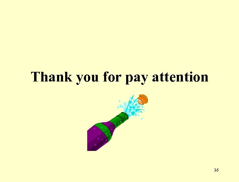 Thank you for pay attention 36 