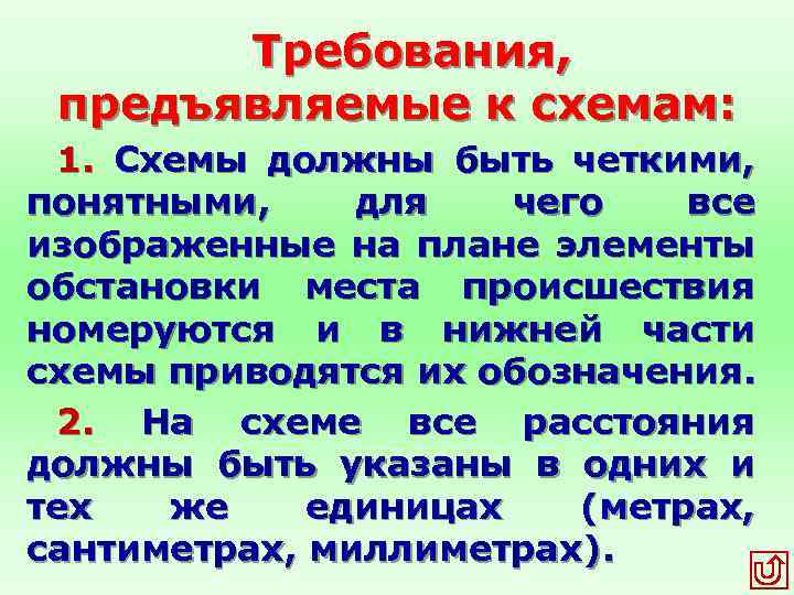 Требования, предъявляемые к схемам: 1. Схемы должны быть четкими, понятными, для чего все изображенные