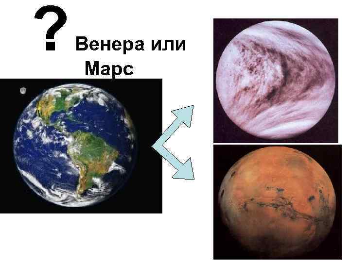 ? Венера или Марс 