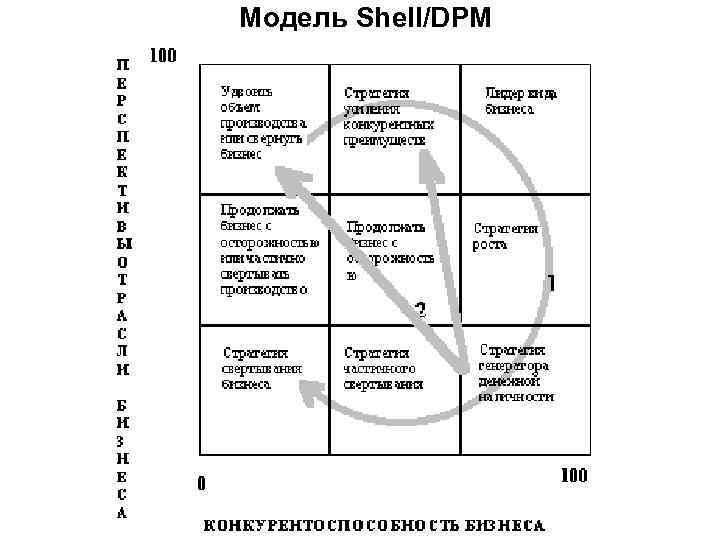 Модель Shell/DPM 