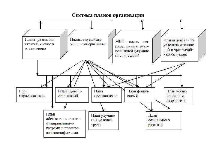 Система планов организации 