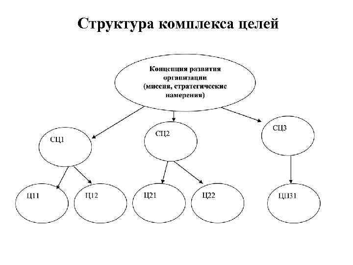  Структура комплекса целей 