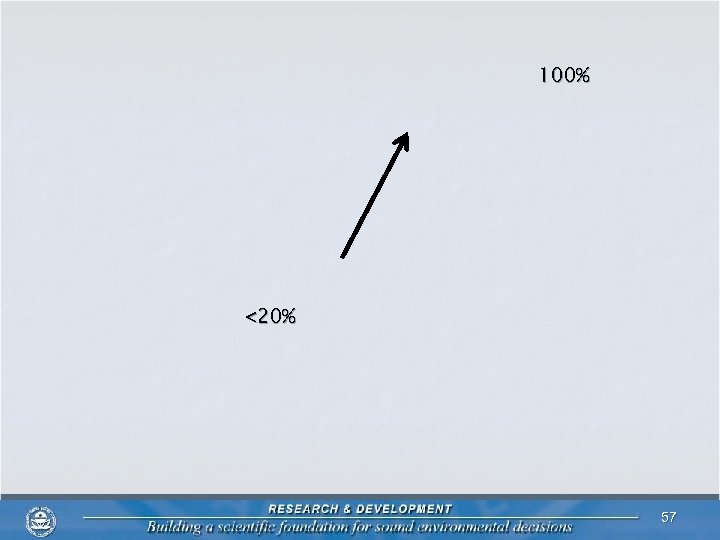 100% <20% 57 