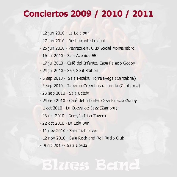 Conciertos 2009 / 2010 / 2011 - 12 jun 2010 - La Lola bar