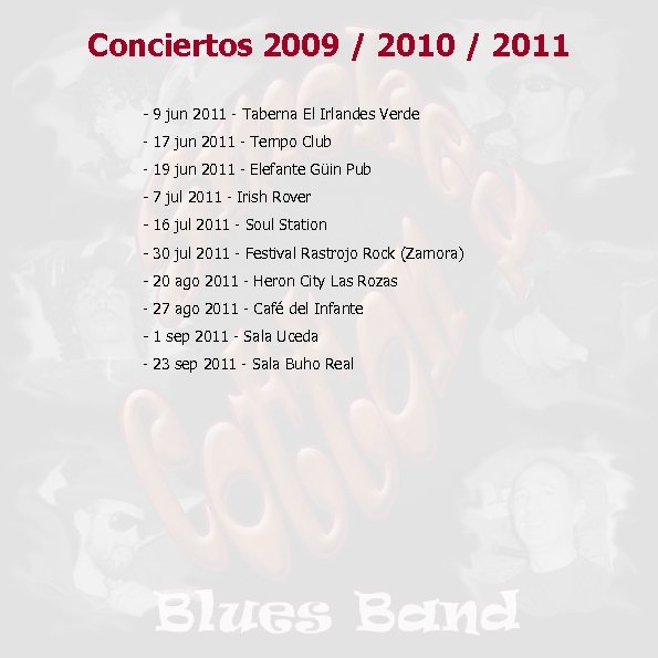 Conciertos 2009 / 2010 / 2011 - 9 jun 2011 - Taberna El Irlandes