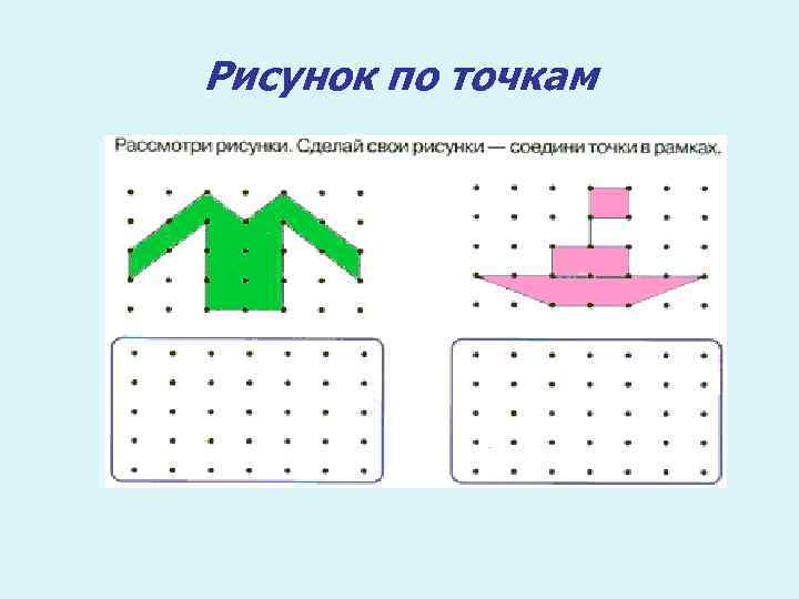 Рисунок по точкам 