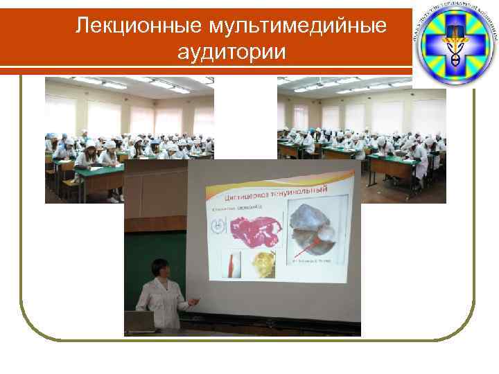 Лекционные мультимедийные аудитории 