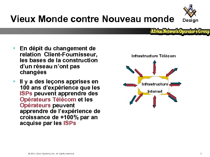 Vieux Monde contre Nouveau monde • En dépit du changement de relation Client-Fournisseur, les