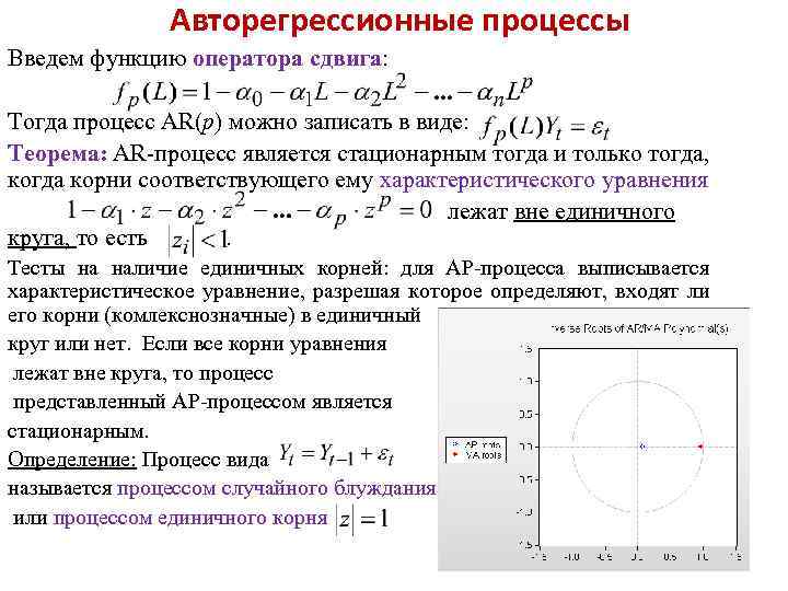 Введем функцию. Авторегрессионная модель через оператор сдвига. Функция авторегрессии. Процесс авторегрессии. Авторегрессионный случайный процесс.