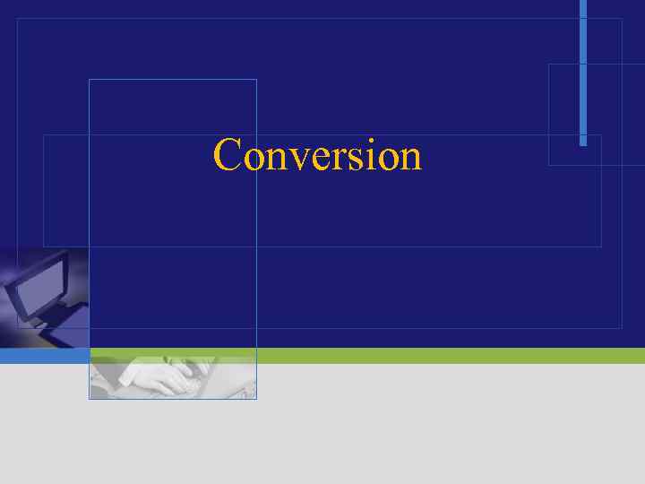 Conversion LOGO 