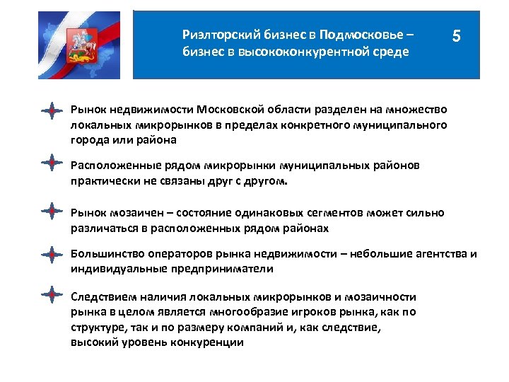 Риэлторский бизнес в Подмосковье – бизнес в высококонкурентной среде 5 Рынок недвижимости Московской области