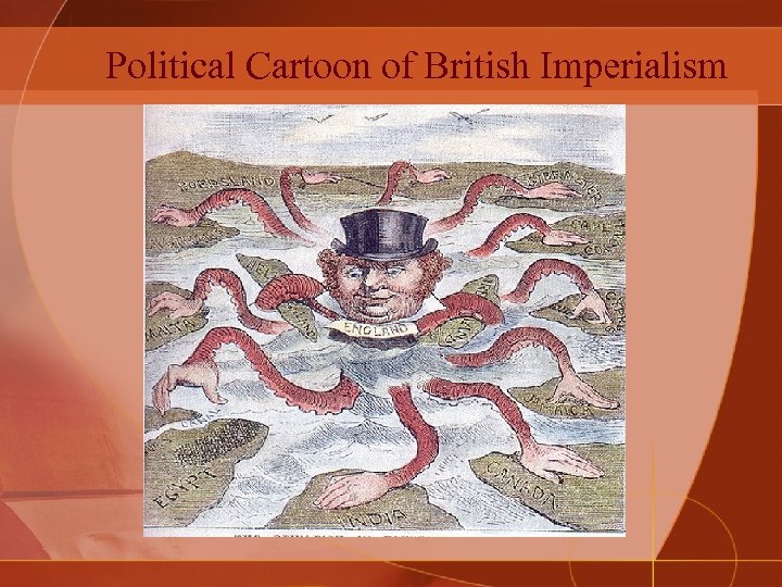 Political Cartoon of British Imperialism 