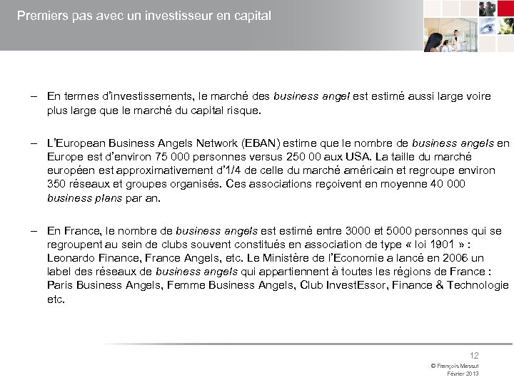 Premiers pas avec un investisseur en capital – En termes d’investissements, le marché des