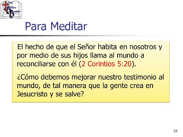 Para Meditar 39 