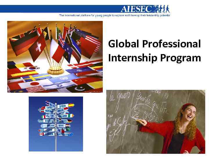 Global Professional Internship Program 