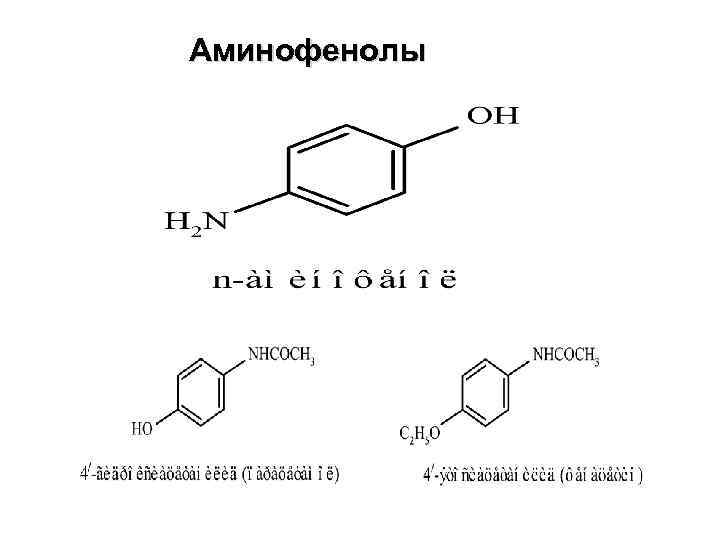  Аминофенолы 