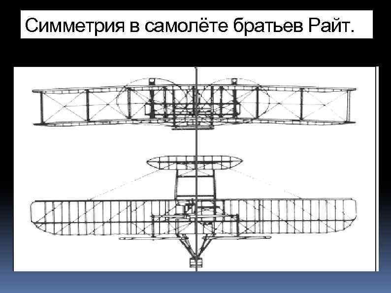 Симметрия в самолёте братьев Райт. 