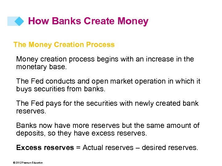 How Banks Create Money The Money Creation Process Money creation process begins with an