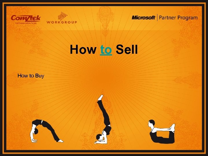 How to Sell How to Buy 