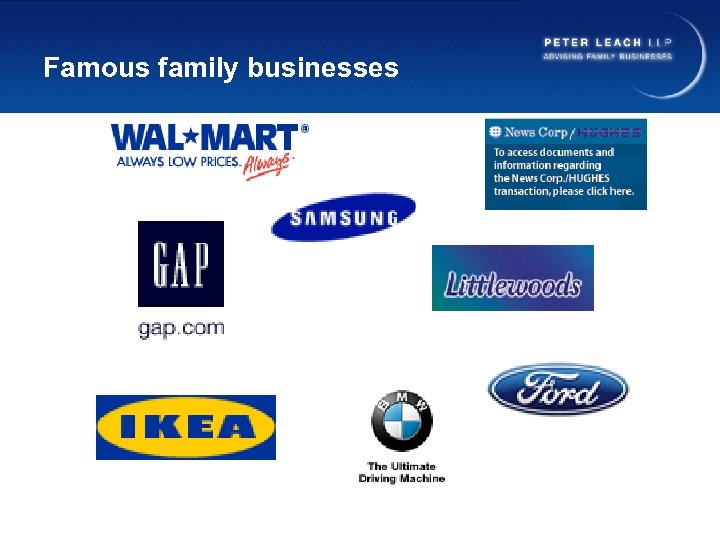 Famous family businesses 