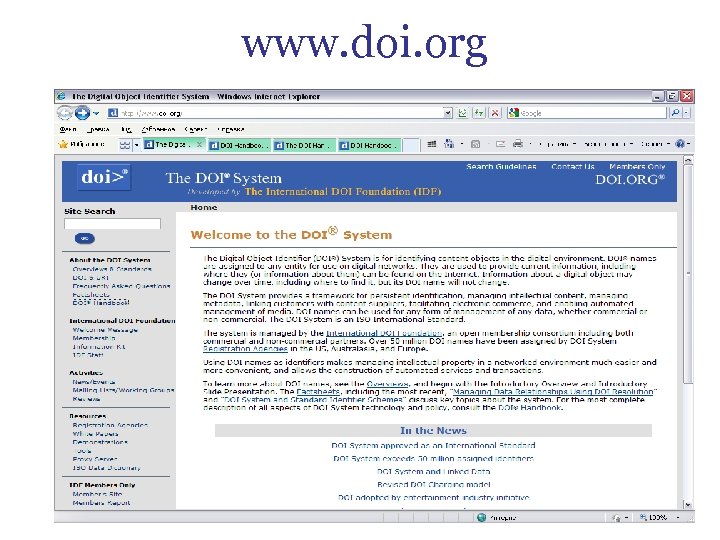 www. doi. org 
