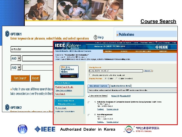 Course Search Authorized Dealer in Korea 