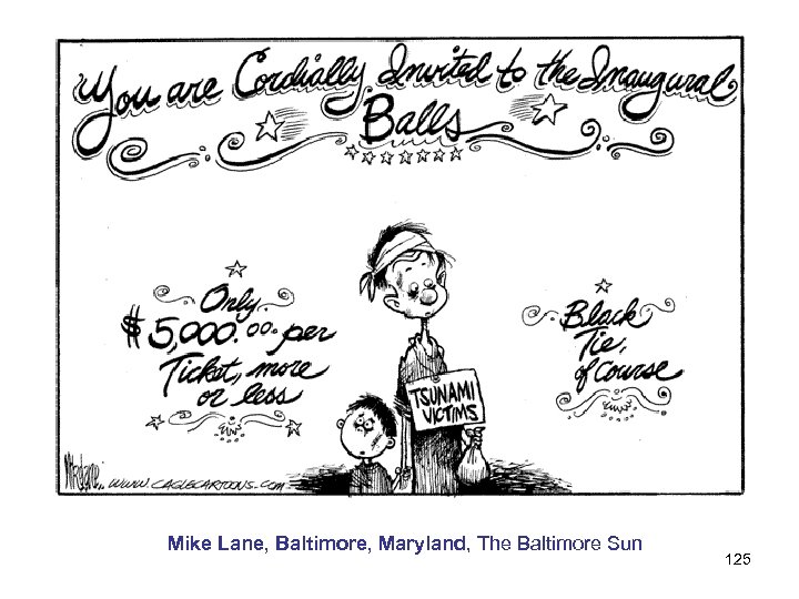 Mike Lane, Baltimore, Maryland, The Baltimore Sun 125 