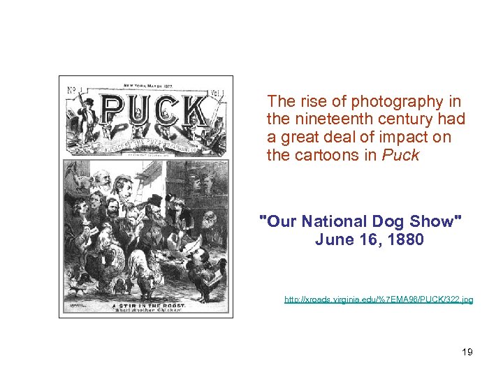 The rise of photography in the nineteenth century had a great deal of impact