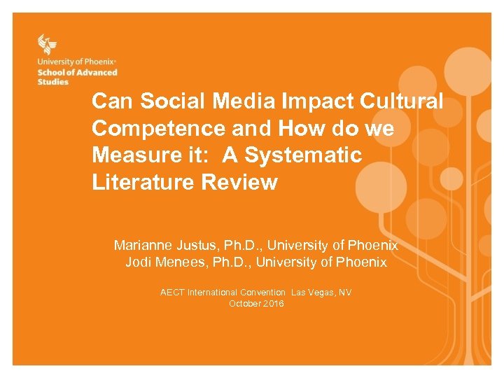 Can Social Media Impact Cultural Competence and How do we Measure it: A Systematic