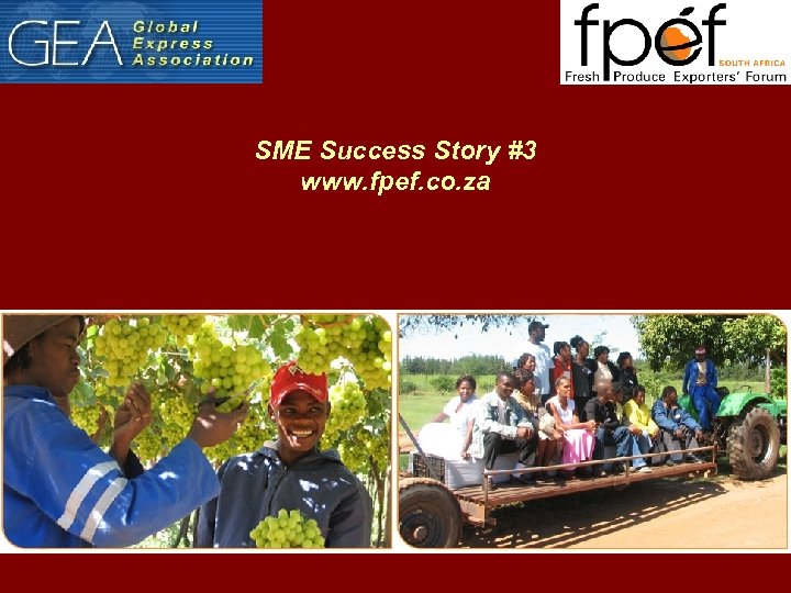 SME Success Story #3 www. fpef. co. za 