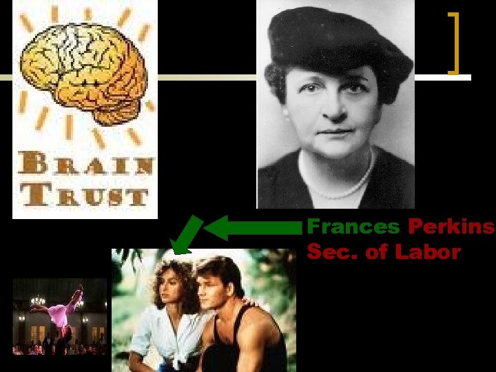 Frances Perkins Sec. of Labor 