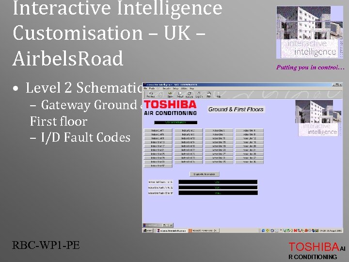 Interactive Intelligence Customisation – UK – Airbels. Road Putting you in control… • Level